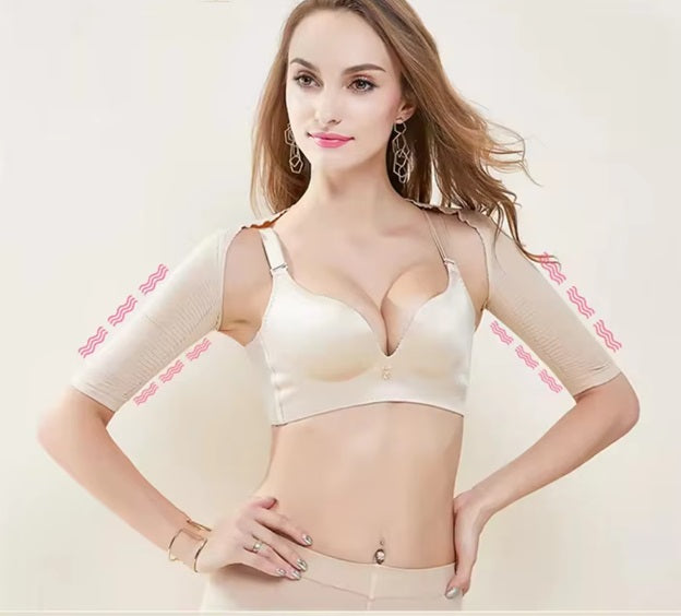 Curvear®️Posture Correction Women Plus Size Anti-humpback short-sleeved Body seamless Arm Shaper