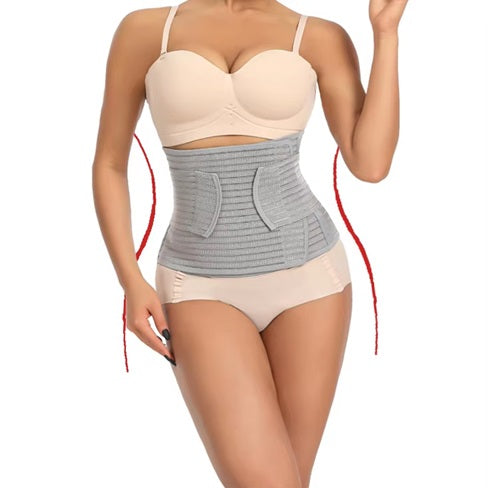 Curvear®️Slimming Firming Belly Girdle Shaping Cincher Corset Wrap Belt Tummy Control Shapewear Waist Trainer Shaper