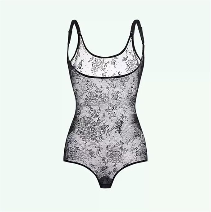 Curvear®️Lace Bodysuit for Women Tummy Control Body Shaper Butt Lifter Waist Buttock Puller Abdomen Shapewear