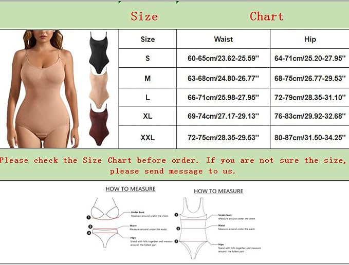 Curvear®️Seamless Slimming Jumpsuit One-piece No Padding Adjustable Shoulder Straps Women's Shaper Corset Thong Bodysuit