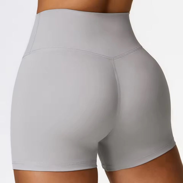 Curvear®️Women's Seamless Yoga Shorts Quick Dry Tummy Control Gym Cycling Sportswear