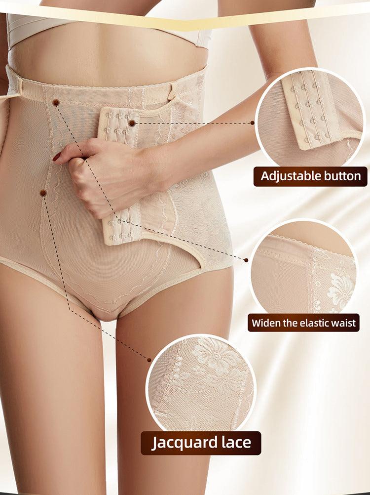 Curvear®️ Women Tummy Control, Seamless high Waist Trainer with Thong Panties, Waist Cincher Shapewear, Anti Rolling Tummy Tucker, Invisible Shaping Shaper