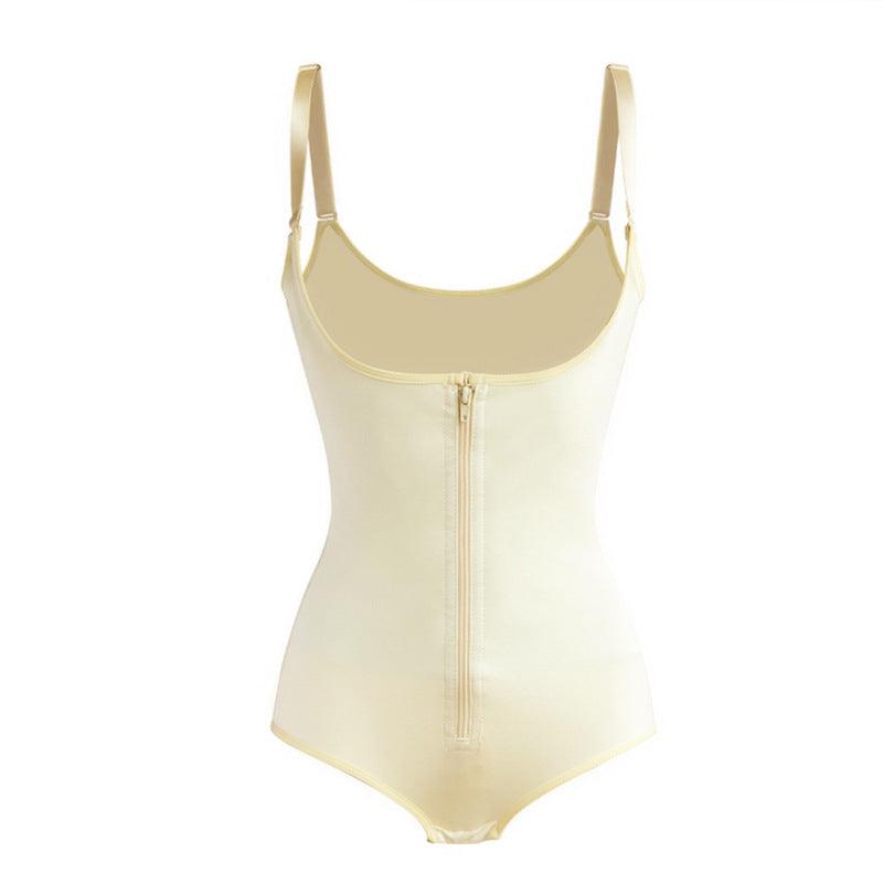 Curvear®️Women's Latex Waist Trainer Bodysuit with Tummy Control and Butt Lifter Thong Design