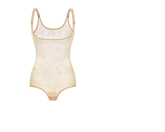 Curvear®️Lace Bodysuit for Women Tummy Control Body Shaper Butt Lifter Waist Buttock Puller Abdomen Shapewear