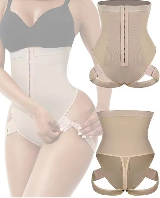 Curvear®️High Waisted Body Shaper Shorts Cuff Tummy Trainer with Butt Lift Shapewear for Women Tummy Control Panties