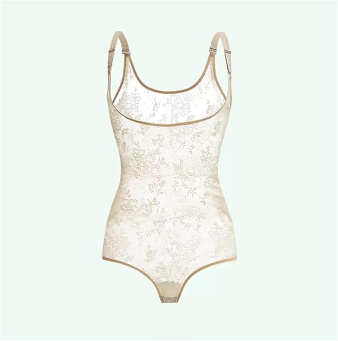 Curvear®️Lace Bodysuit for Women Tummy Control Body Shaper Butt Lifter Waist Buttock Puller Abdomen Shapewear