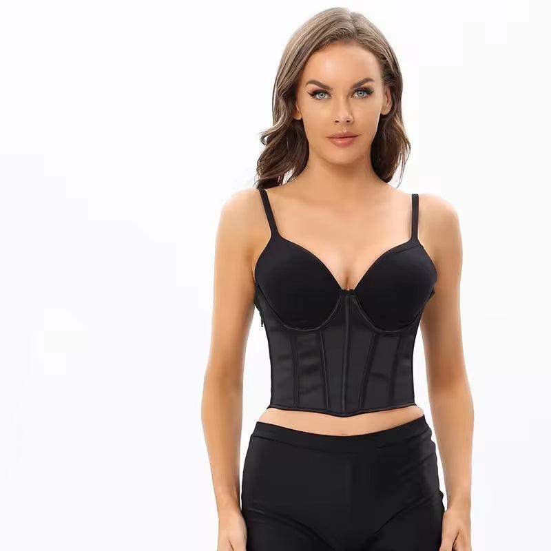 Curvear®️corset women fit body slimming waist bras top chest lifter flat belly bustier