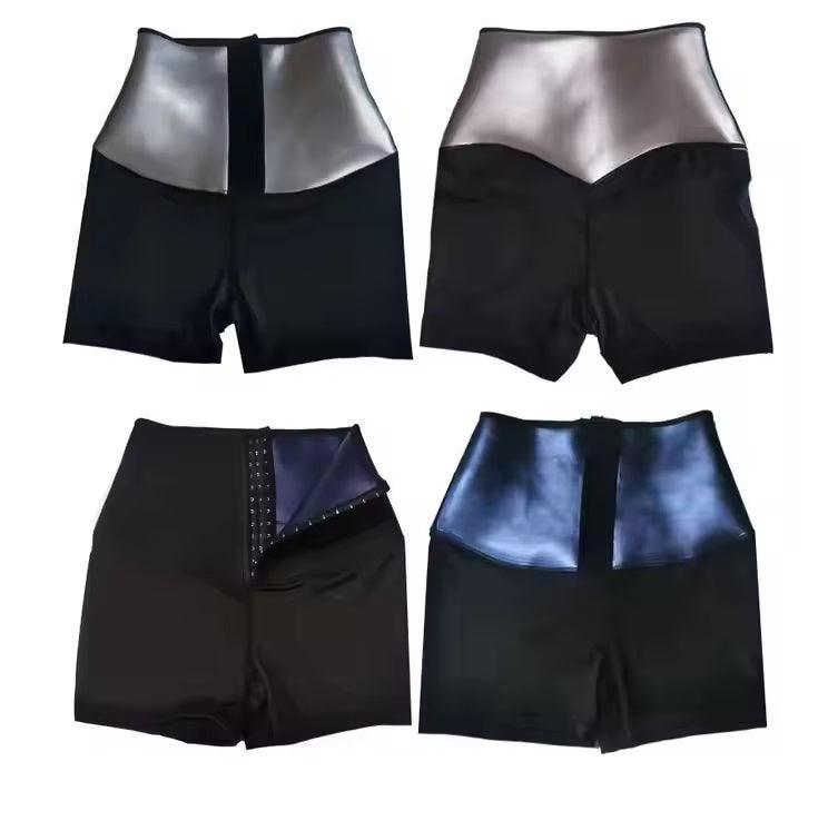 Curvear®️Women's Sweat Sauna Pants High Waist Weight Loss Slimming Pants Control Hip-Lifting Body Shaper Tummy Burning Fat