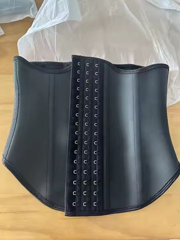 Curvear®️Women W Shape Latex Waist Trainer Sexy Cincher Belt Underbust Hourglass Corset Top to Wear Out Plus Size Bustier Dress
