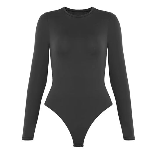 Curvear®️Shape Wear Bodysuit Jumpsuit Slim Fit Thong Body Shaper Women Yoga Long Sleeve Fitness Bodysuits for Women