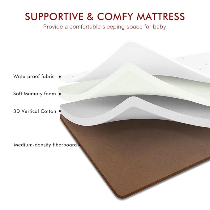 Portable Baby Cradle with Mosquito Net, Storage Basket & Wheels – Soft Cotton Fabric, Foldable Infant Sleeping Bed for Newborns, Breathable & Lightweight Baby Bassinet – Pink Elephant Design