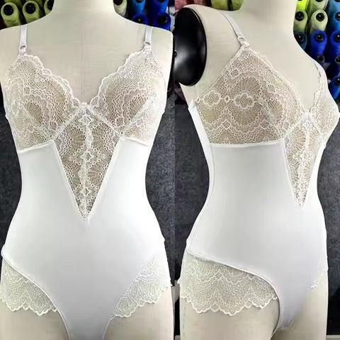 Curvear®️Lace up Body Shaper Slimming Shapewear Underwear Sexy Lingerie Tank Top Halter Women Ladies Jumpsuits Playsuits Bodysuits