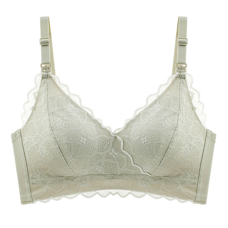 Curvear Women Nursing Bra Comfortable Breastfeeding Bra Pregnancy Clothes Maternity Feeding Bra