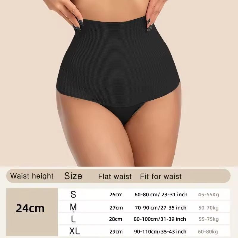 Curvear®️Women Waist Cincher Girdle Tummy Slimmer Sexy Thong Panty Shapewear Seamless Body Shaper Briefs Firm Control Belly Underwear