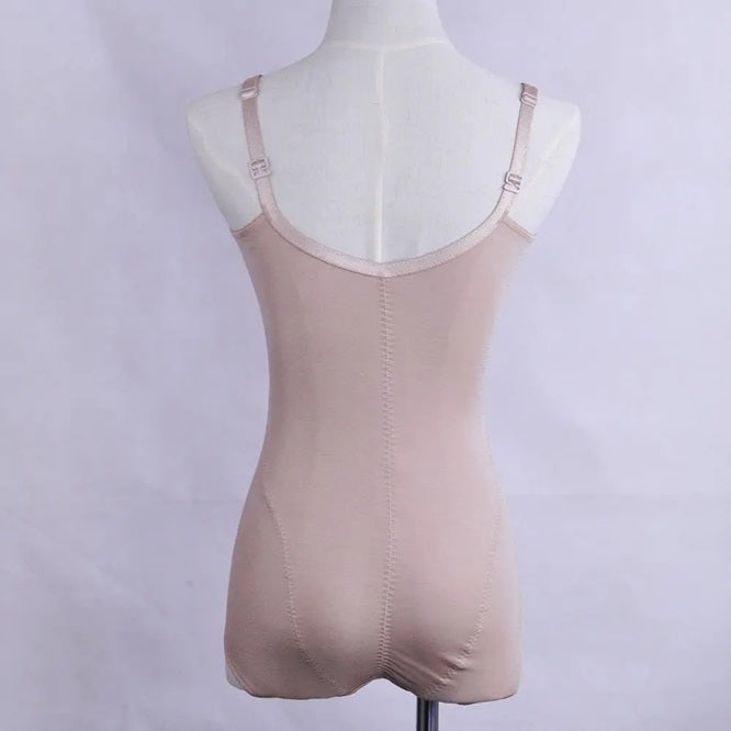 Curvear®️Women's Shapewear Bodysuit, Corrective Underwear, Tummy Tightening, Butt Lifting, Cotton Blend Material, Satin, Crotch, Bodysuit