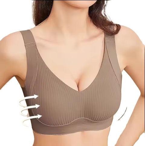 Wireless Seamless Bra for Women – Full Coverage, No Underwire, Adjustable Straps, Everyday Comfort Fit