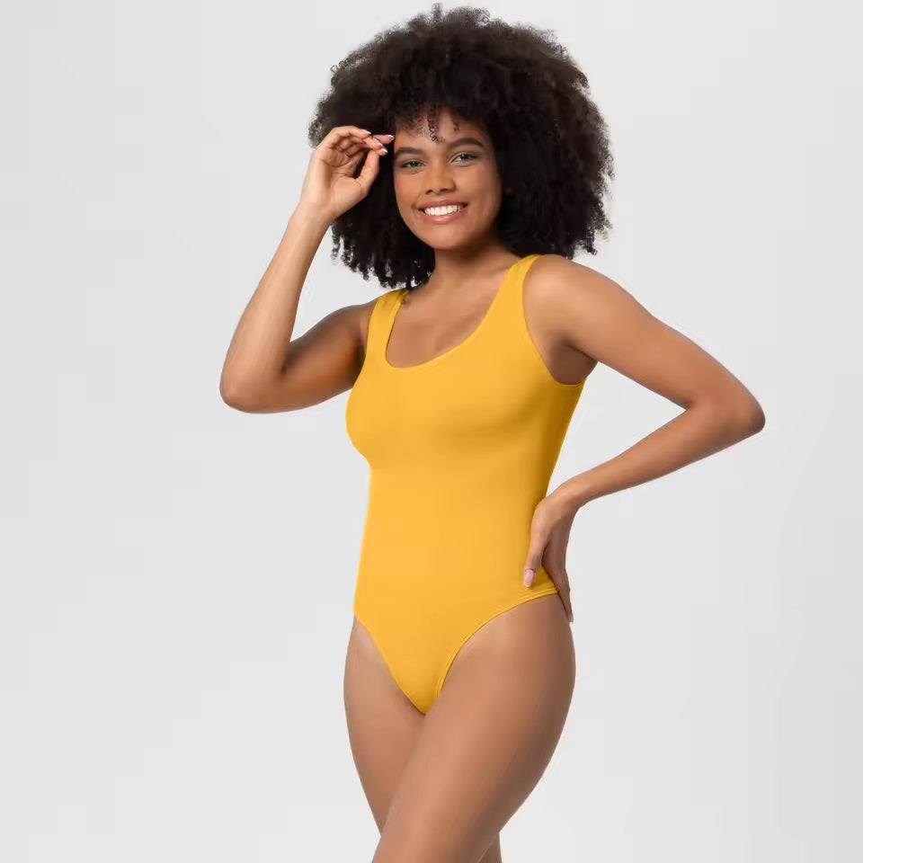 Curvear®️Corset Shapewear Jumpsuit Bodybuilding Waistcoat Seamless Large Size T-shaped Lose Weight Close-fitting Body Shaping Backless