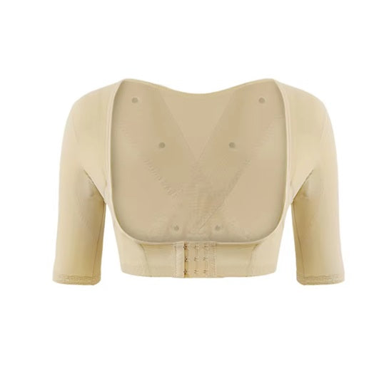 Curvear®️Upper Arm Shaper Post Surgical Slimmer Compression Sleeves Posture Corrector Tops Shapewear for Women