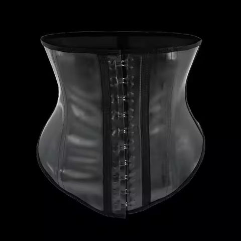 Curvear®️Women W Shape Latex Waist Trainer Sexy Cincher Belt Underbust Hourglass Corset Top to Wear Out Plus Size Bustier Dress