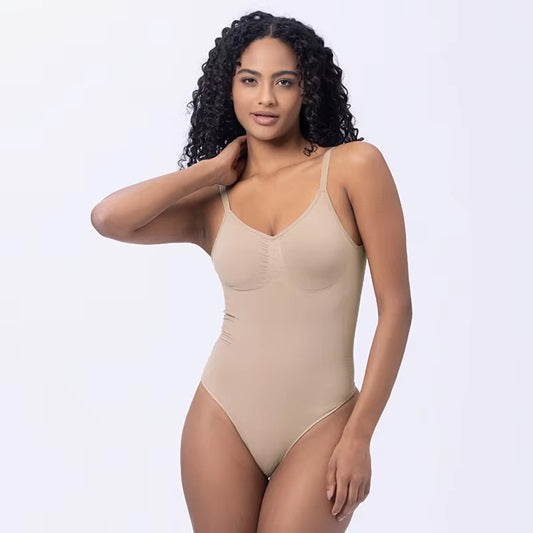 Curvear®️Seamless Shaper Shaping Bodysuit Waist Trainer Shapewear Sculpting Thong Plus Size Body Tummy Control Shaper for Women