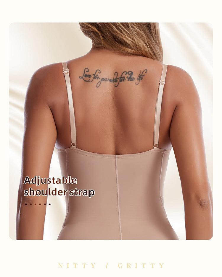 Curvear®️ Women Shapewear Bodysuit Tummy Control Body Shaper Lace Sculpting Bodysuit Seamless Waist Trainer Adjustable Straps Slimming Push Up Leotard Jumpsuit Tops with Bra
