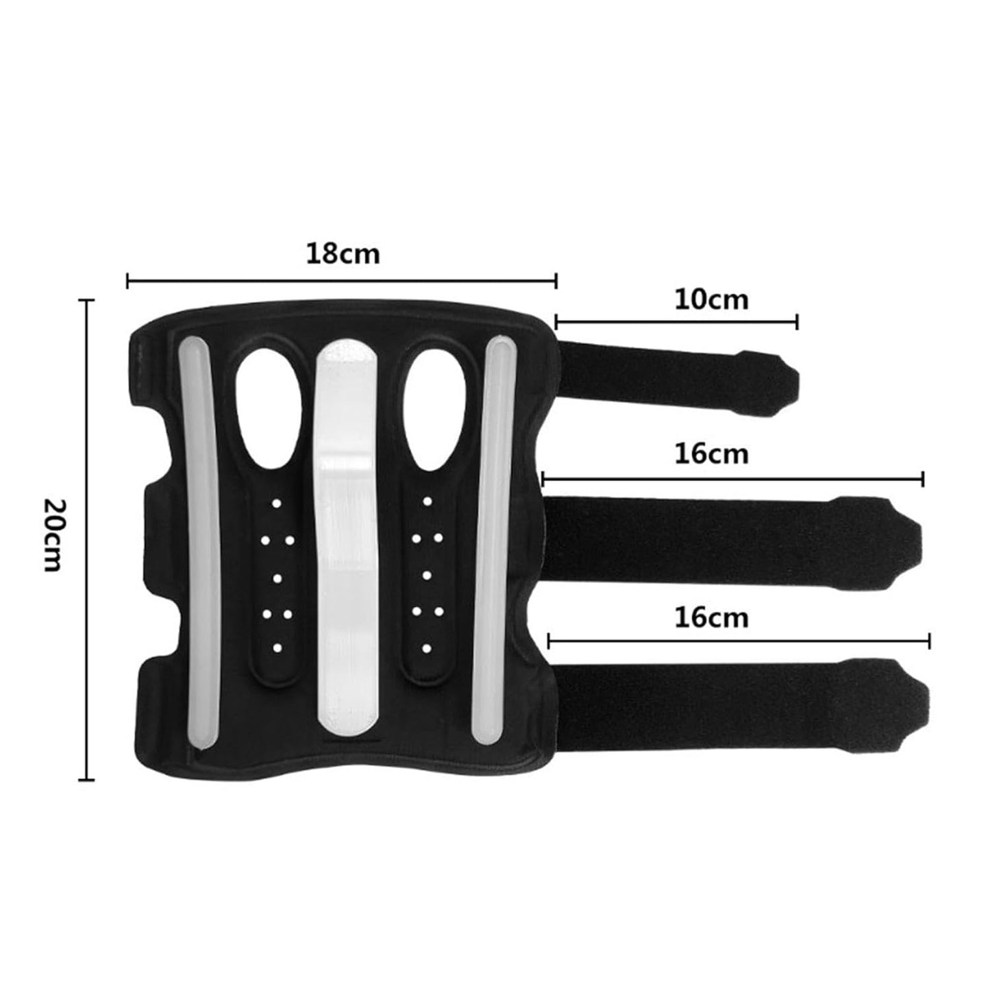 Curvear Wrist Brace with Splint for Tendonitis, Sprain & Carpal Tunnel Support, Hand Immobilizer for Men and Women, 1 Piece