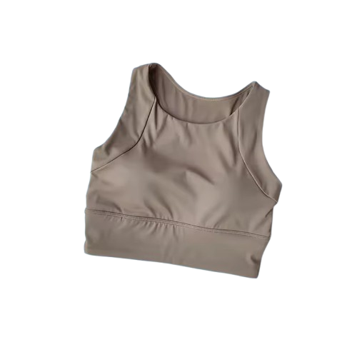 Curvear Women Breathable Yoga Bra High Impact Fitness Bra Push Up Pad Sports Underwear Running Top