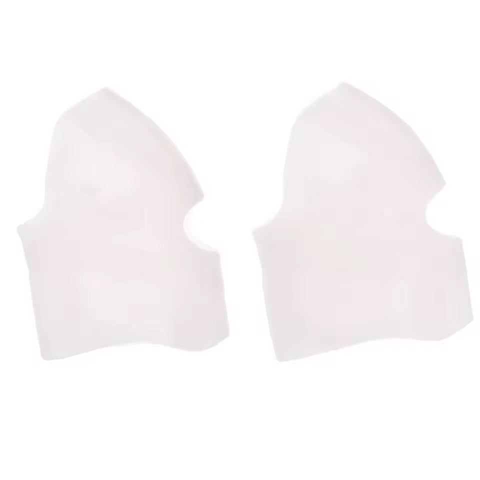 Curvear Soft Silicone Gel Knee Pads with Adjustable Strap: Comfortable Support and Protection for Pain Relief