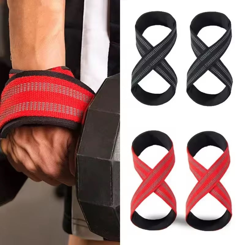 Curvear Weight Lifting Strap, Weight Lifting Sleeves, Portable for Protective Sleeves Gym Training Weightlifting Outdoor 1 Pair