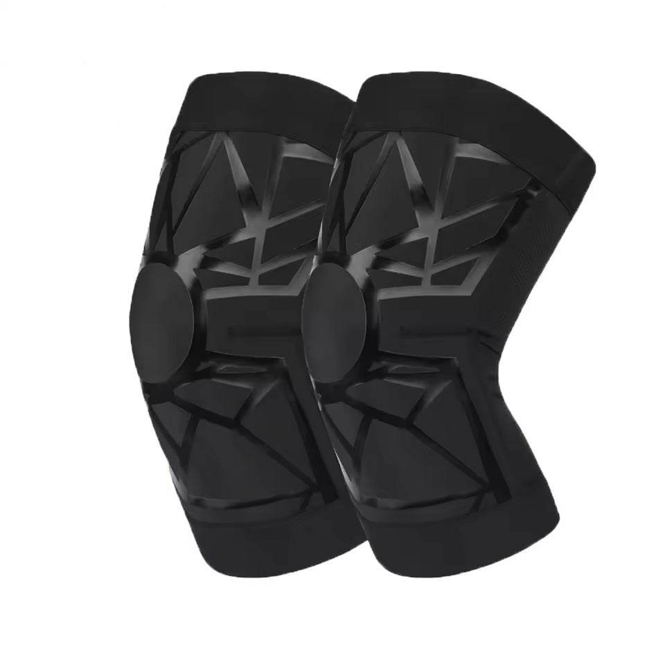 Curvear Knee Compression Sleeve for Men Women, Support Brace for Running, Basketball, Volleyball, Lifting WePackage, Gym, 1PC