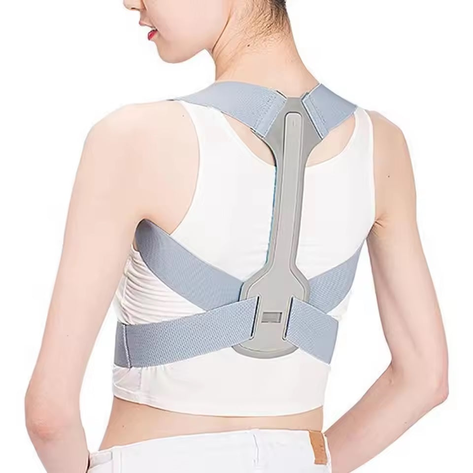 Curvear Clavicle & Spine Support Belt with Adjustable Straps for Improved Posture and Pain Relief