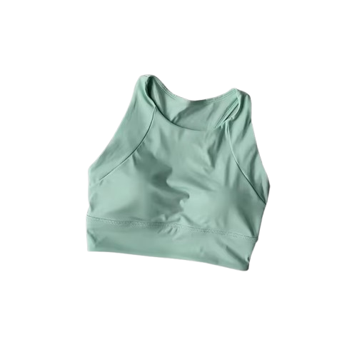 Curvear Women Breathable Yoga Bra High Impact Fitness Bra Push Up Pad Sports Underwear Running Top