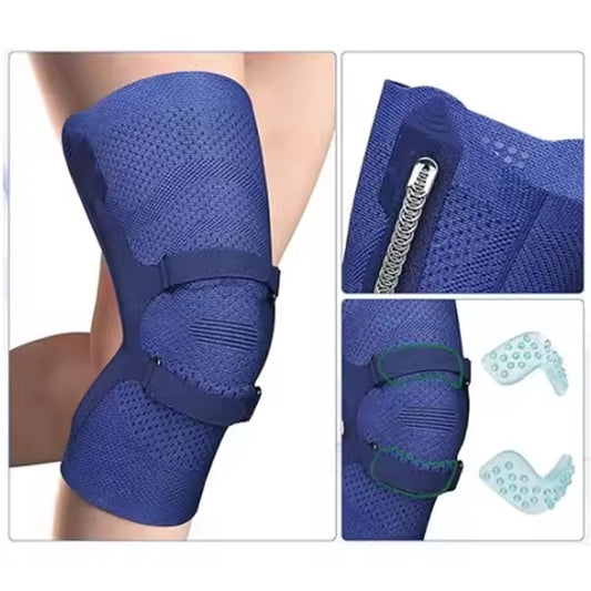 Curvear Knee Brace for Knee Pain, Compression Knee Support with Patella Tendon Strap & Gel Pads, Side Stabilizers. Knee Sleeve for Meniscus Tear, ACL, PCL, Arthritis, Joint Pain Relief, Runner, Workout