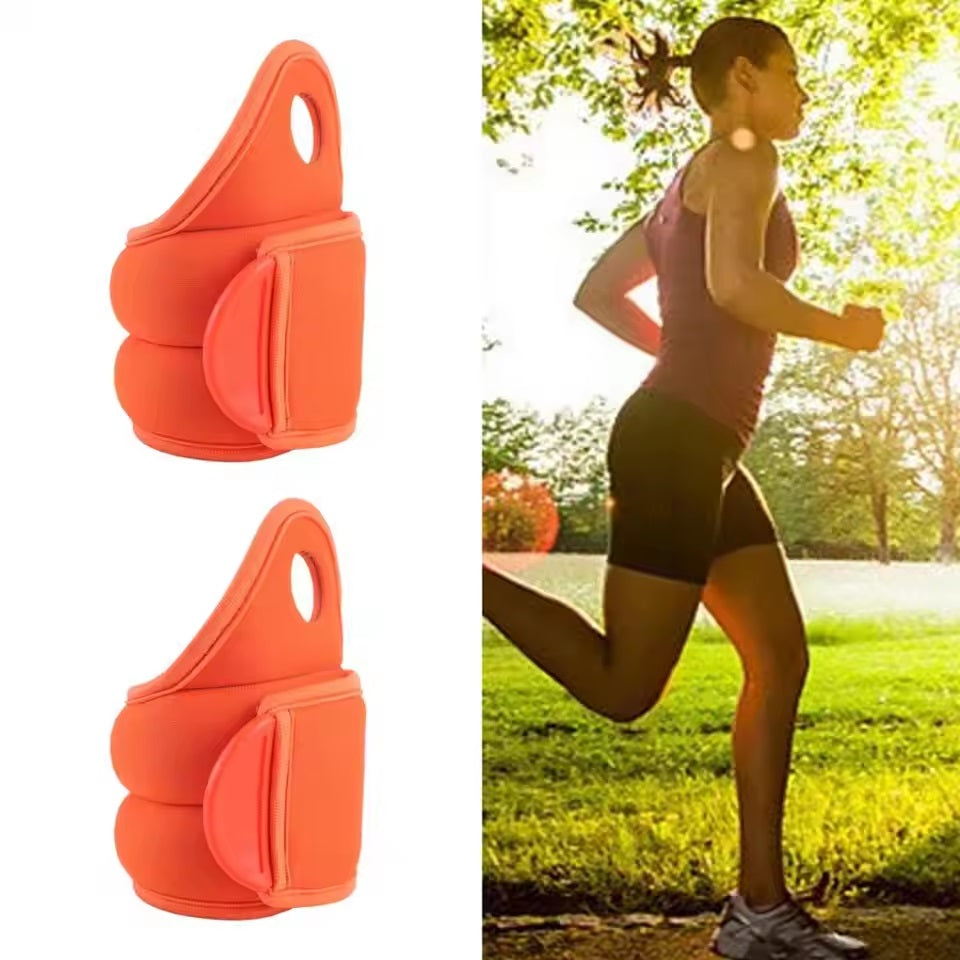 Curvear Waterproof Ergonomic Wrist Weights Set for Strength Training with Thumb Loop & Breathable Sandbags