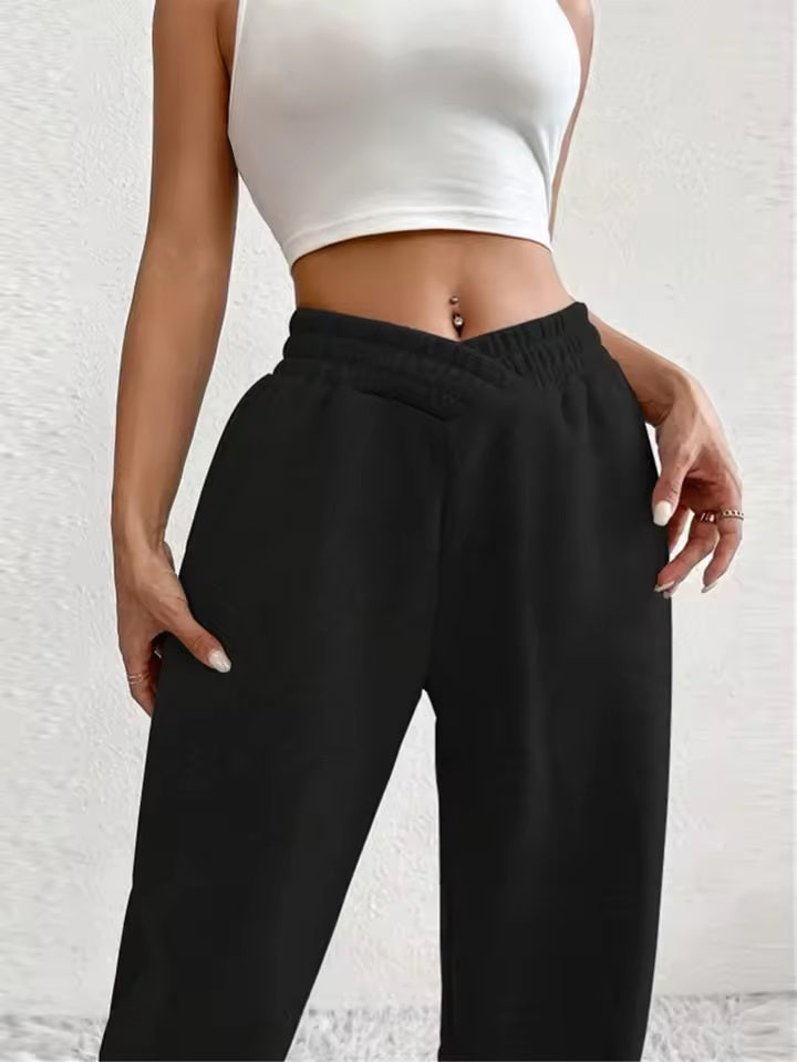 Curvear Control Women's High Waist Yoga Leggings with Side Pockets Workout Pants Running Tights Activewear