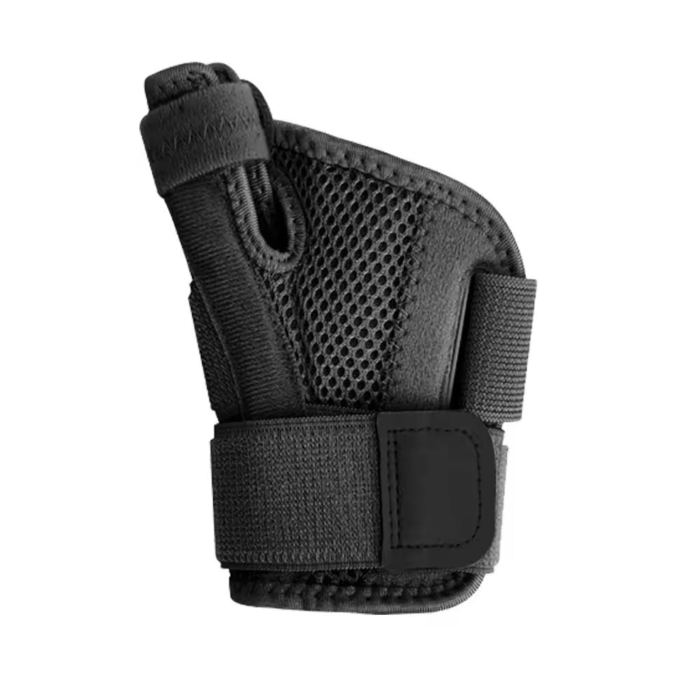 Curvear Flexible Wrist Thumb Support Brace, Tendonitis Splint, Arthly Thumb Protector, Fits Right Hand and Stores Hand, 1PC