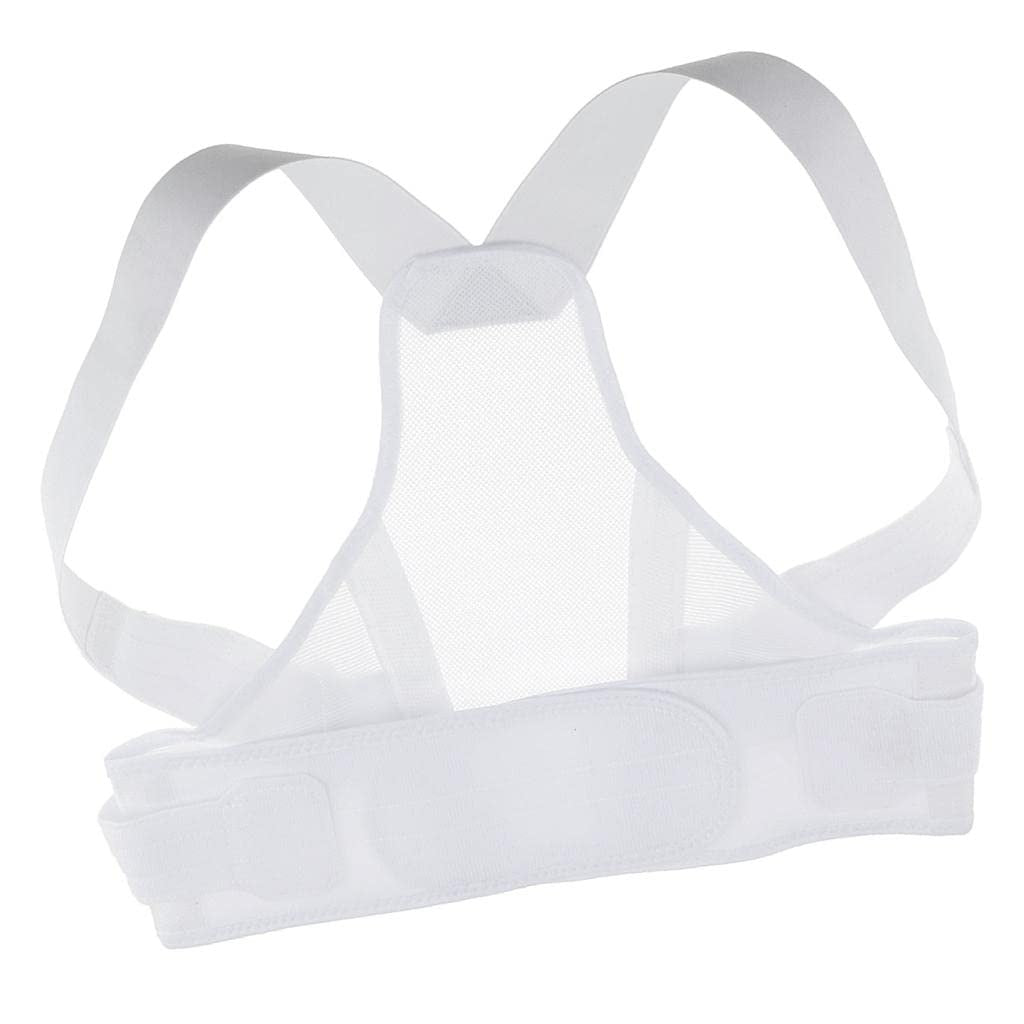 Curvear Fully Adjustable Fixed Strap Posture Corrector Breathable Straightener Upper Spine Support Back Brace for Men and Women