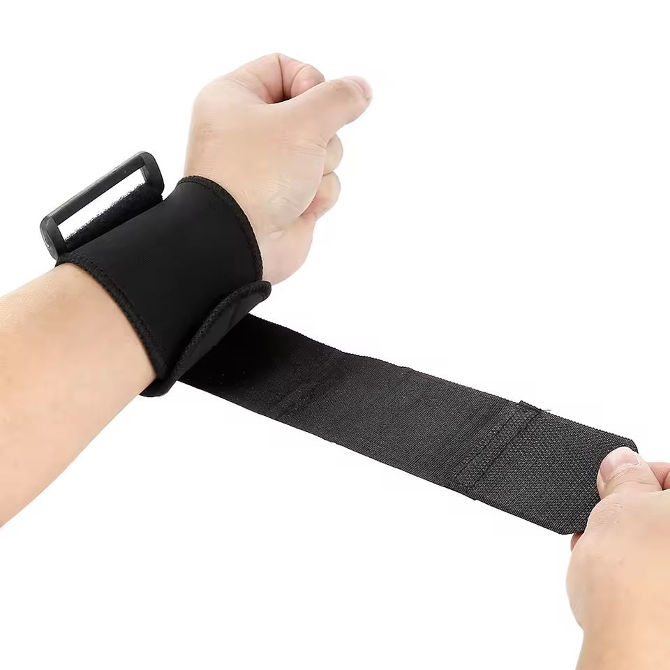 Curvear Adjustable Wrist Support, Elastic Bug Strap, Two Adjustable Compressions, Sports Safety 1 Pair