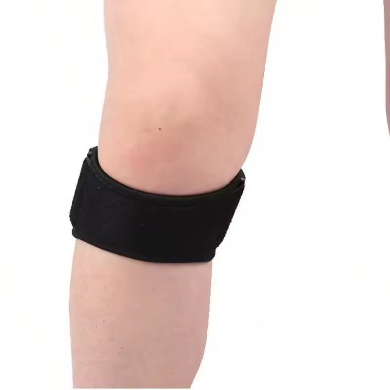 Curvear Adjustable Knee Support Brace with Shock Absorption Cushion and Compression for Enhanced Comfort and Pain Relief