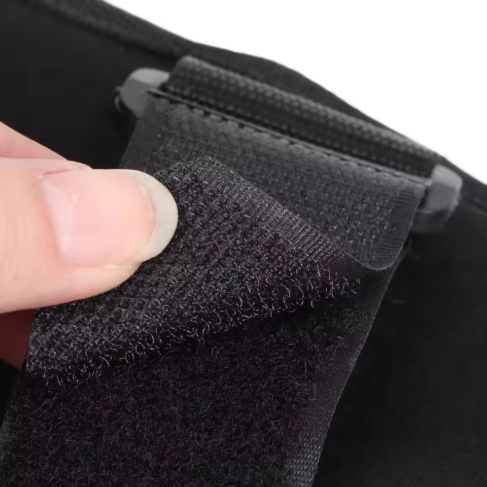 Curvear Adjustable Knee Brace, Bath Immobilizer, Comfortable Support, Practical Brace with Four Adjustable Straps