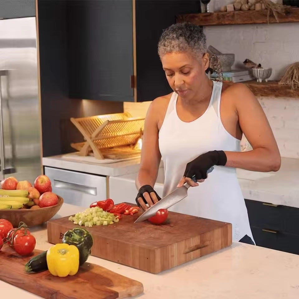 Curvear Fingerless Compression Gloves for Arthritis, Adjustable Wrist Strap, Copper, Men and Women, Oto, 1 Pair