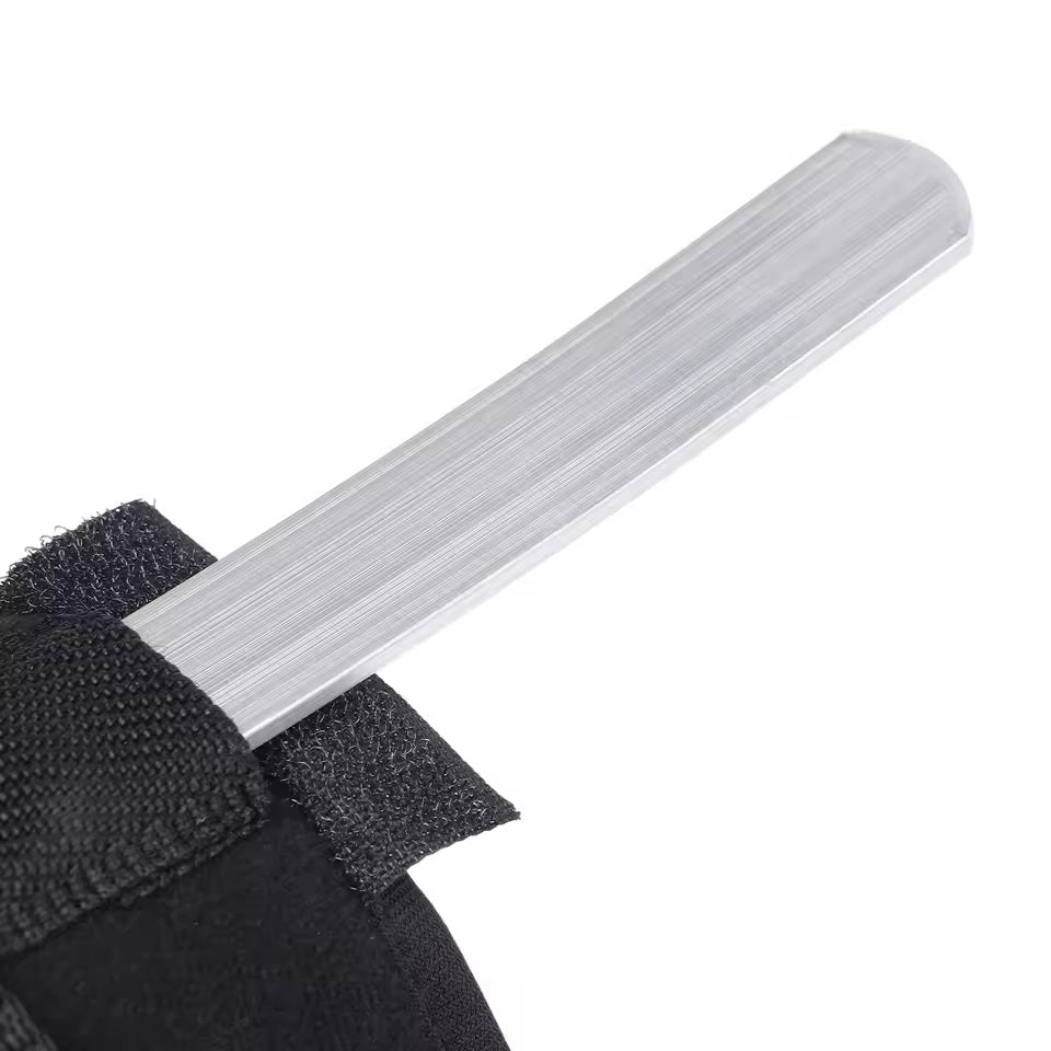 Curvear Adjustable Knee Brace, Bath Immobilizer, Comfortable Support, Practical Brace with Four Adjustable Straps