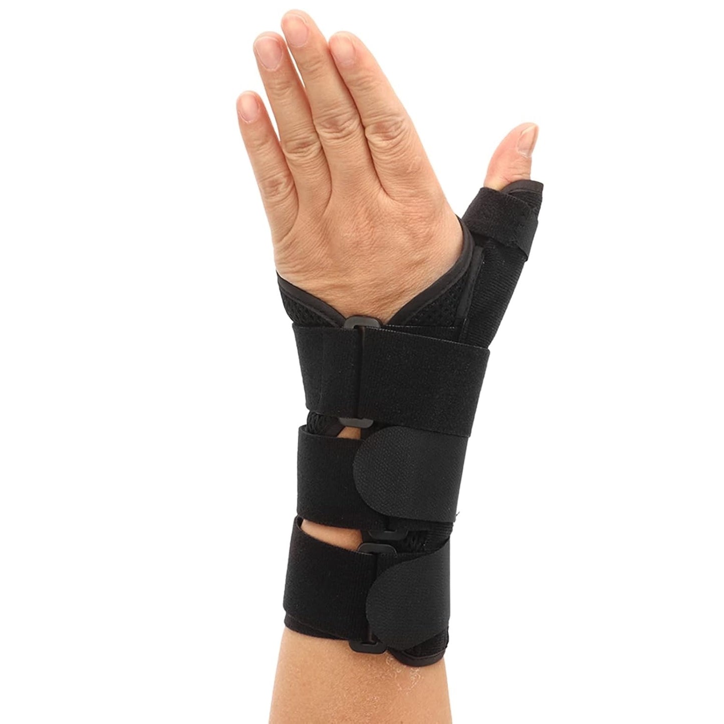 Curvear Thumb Wrist Brace, Thumb Wrist Splint Adjustable Breathable Ergonomic Thumb Wrist Splint Support for Tendon Sheath Injury Fixation, Tendonitis, Joint Sprain