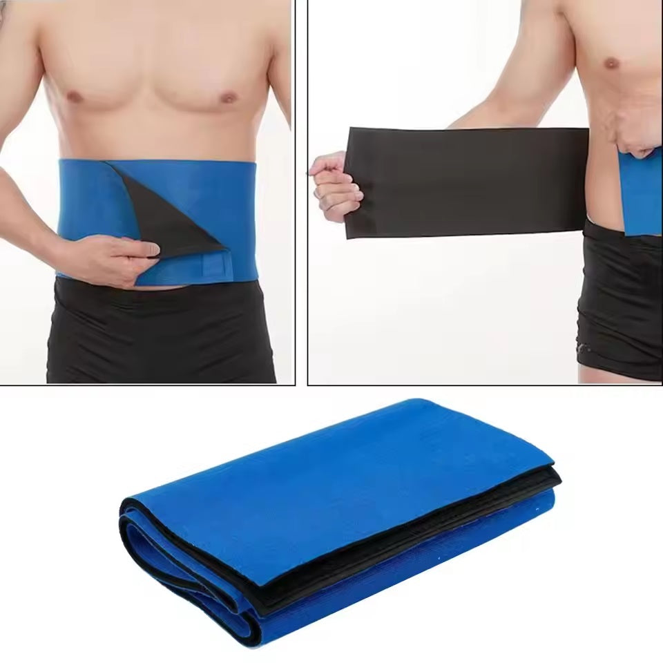 Curvear 1PC Neoprene Waist Trimmer Belt Slimming Sheath Leg Body Shaper Back Waist Support