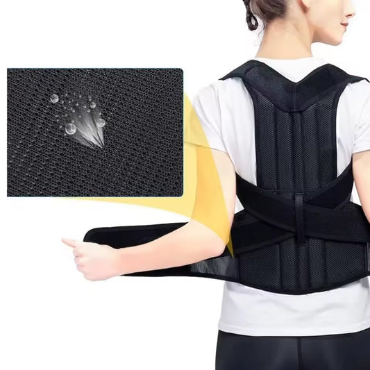 Curvear Adjustable Posture Corrector - Back Straightener for Upper/Middle Spine
