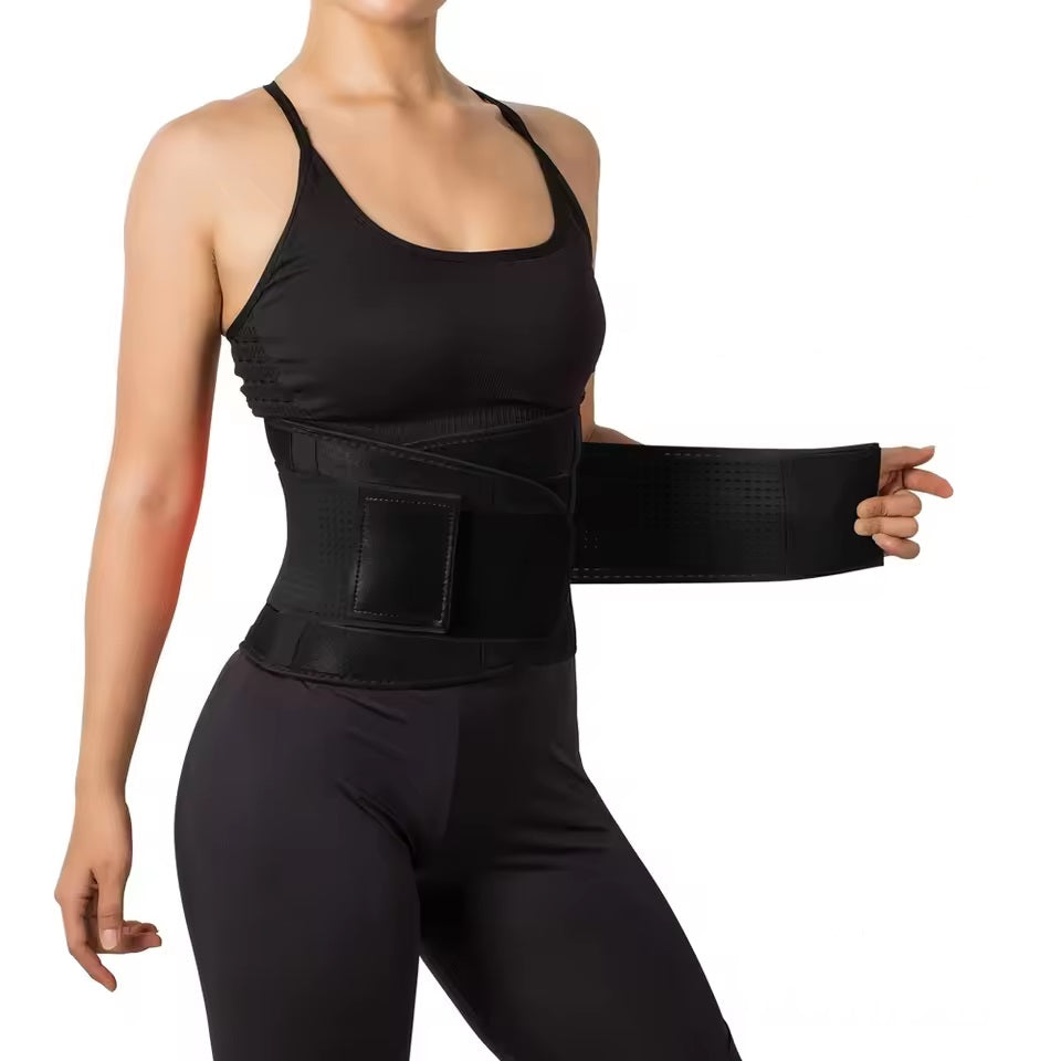 Curvear Breathable Lumbar Corset for Men Women Medical Back Brace Waist Belt Super Spine Support Posture Corrector and Pain Relief