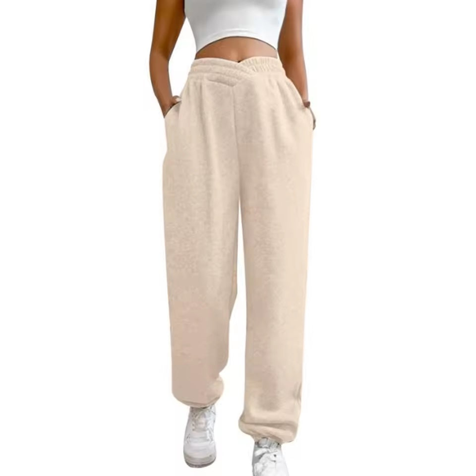 Curvear Control Women's High Waist Yoga Leggings with Side Pockets Workout Pants Running Tights Activewear