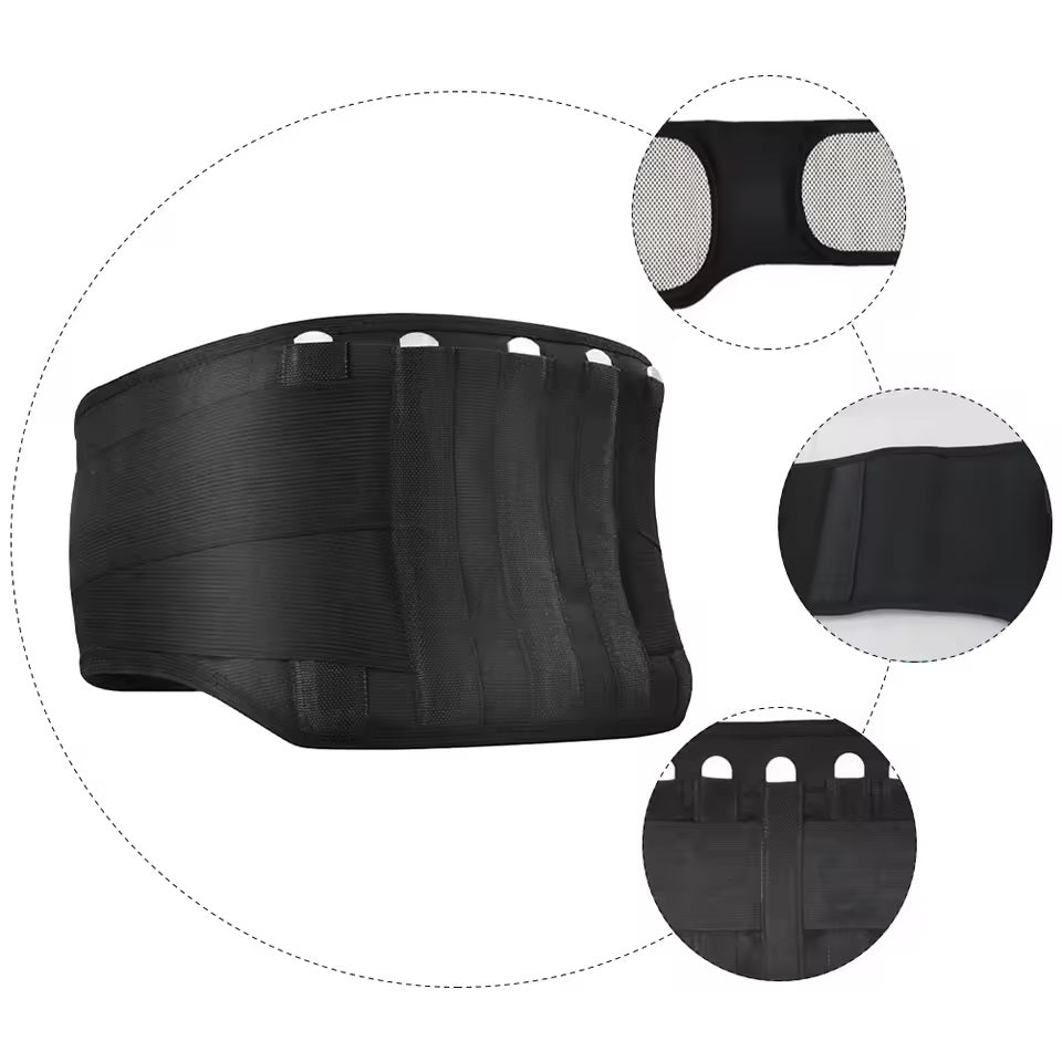 Curvear Curve Waist Support Lumbar Pad Back Straightener Posture Corrector Band Cracker Abdominal Protection Belt for Gym