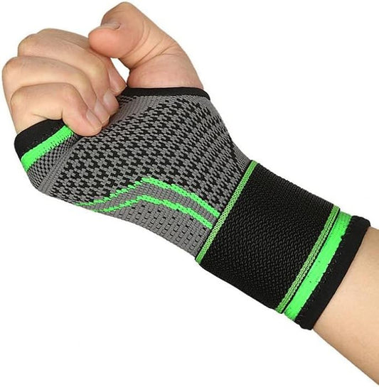 Curvear Adjustable Elastic Artificial Wrist Support, Hand Bandage, Outdoor Wristband, Elastic Bug Support, Hand Protector, Round Carpal Tunnel, 1 Piece