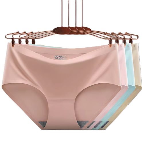 Seamless Panties Women Sexy Panties Briefs Ice Silk Underwear Women Tanga Women Sexy Lingerie String Femme Bragas Stringi. 3 piece